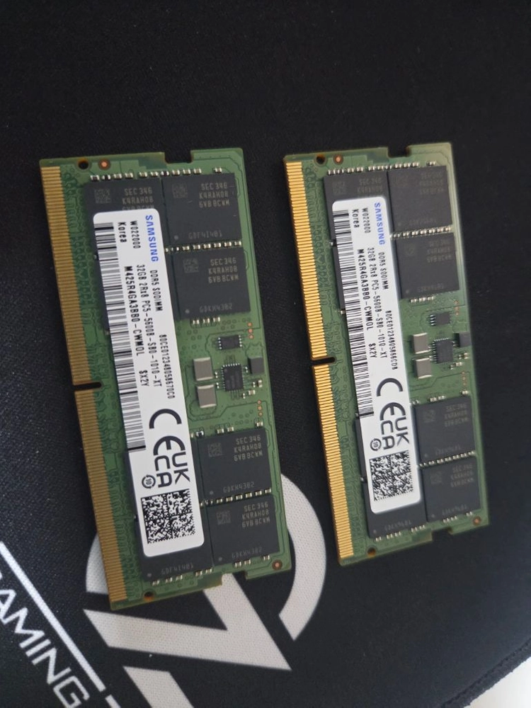 삼성 DDR5 5600MHz 노트북 램 64GB (32GB 2개) 판매합니다 이미지