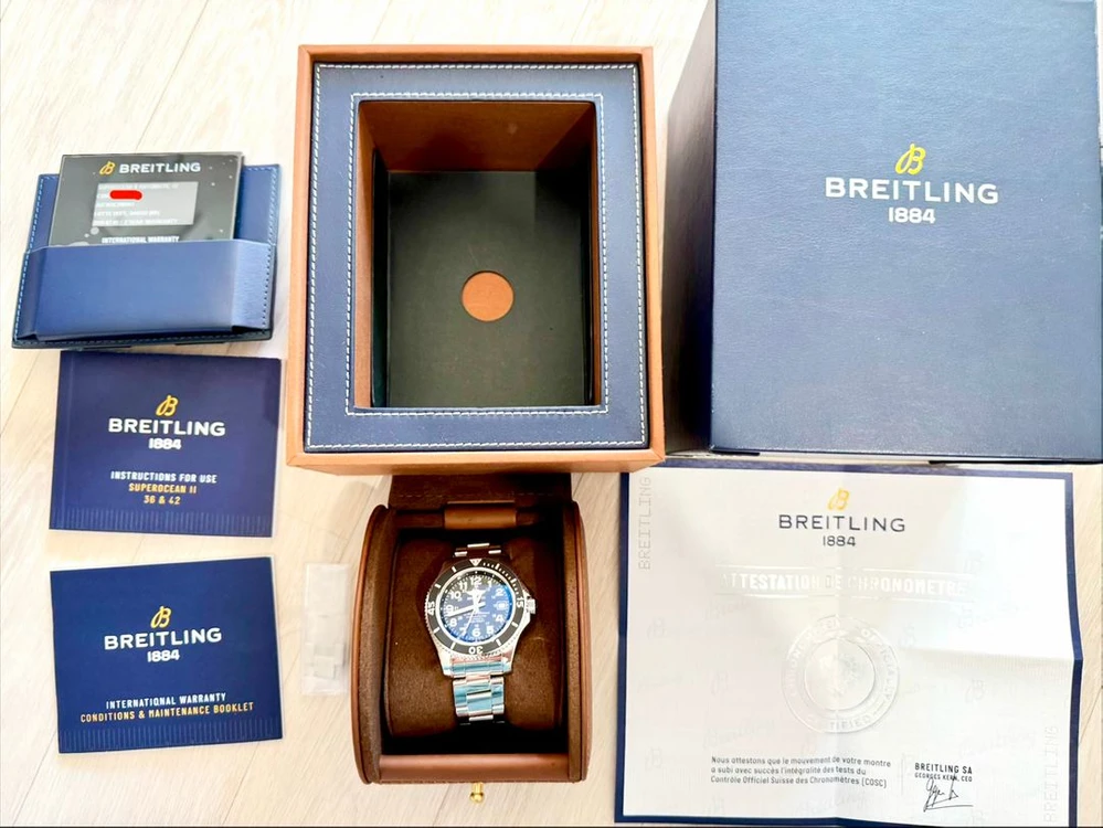 브라이틀링 구형 슈퍼오션2 42mm 이미지