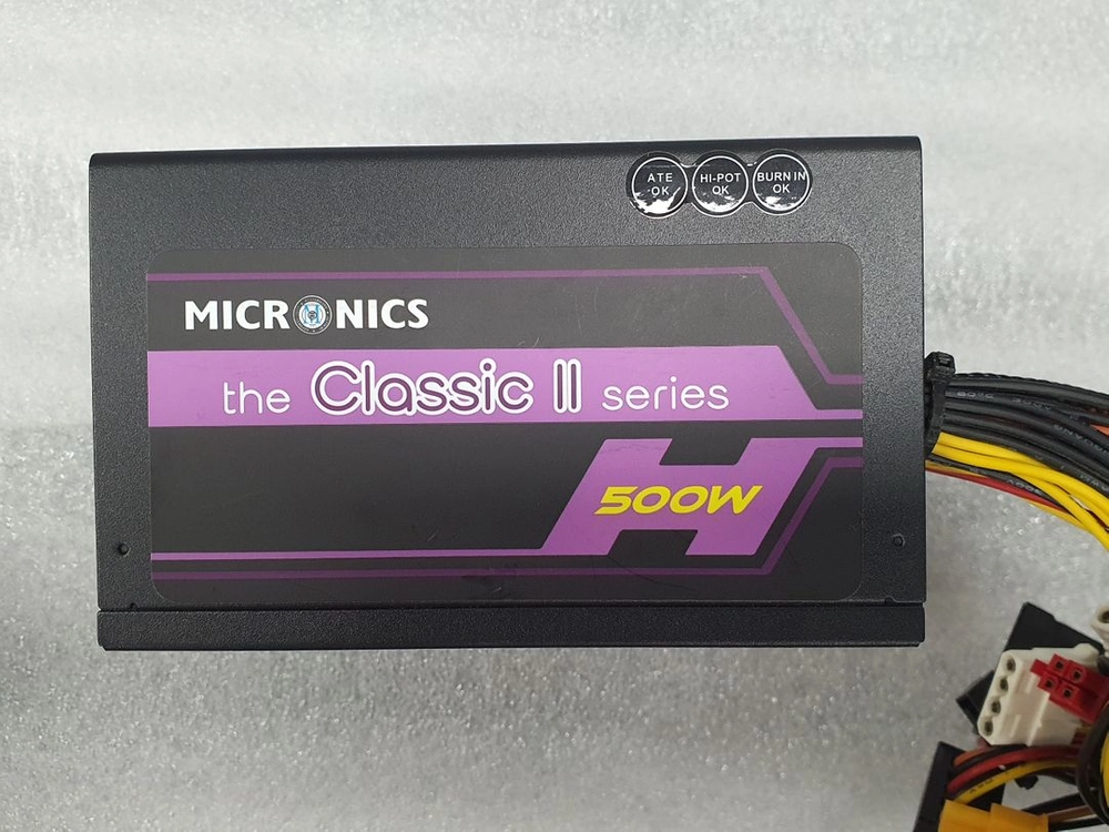 컴퓨터 파워 마이크로닉스 CLASSIC II 500W ( 구형 ) 이미지