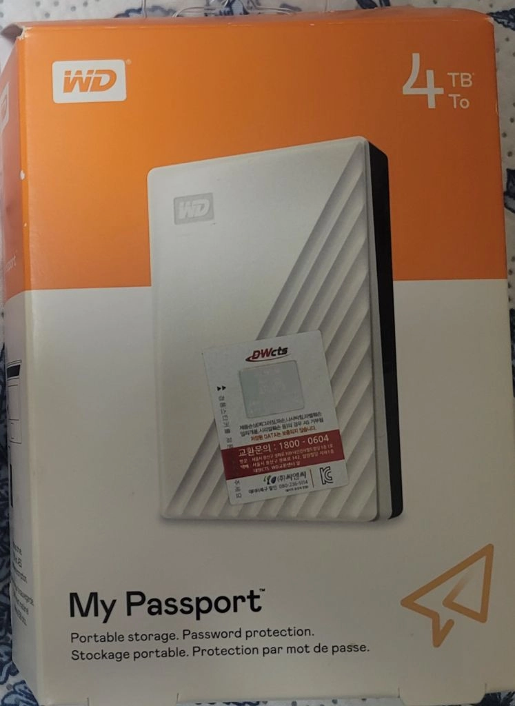 wd passport 4tb 하드 판매합니다 - 안심되는 중고거래