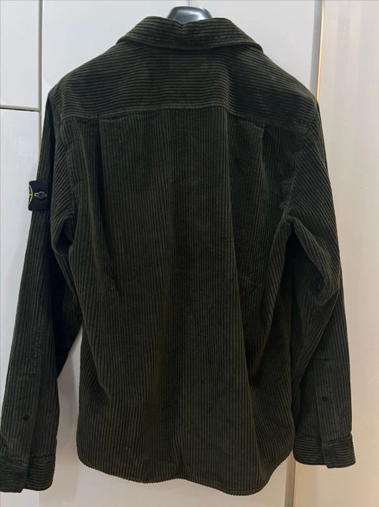 24fw 스톤아일랜드 카키 코듀로이자켓 L (새상품급) 이미지