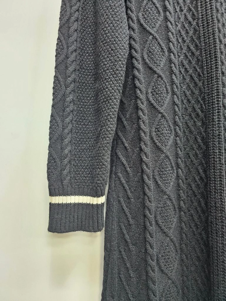쥬시쥬디 23FW 꽈배기 울 니트 맥시 롱원피스 / 여 85 블랙 이미지