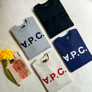 아페쎄 VPC 벨벳 로고 맨투맨 이미지