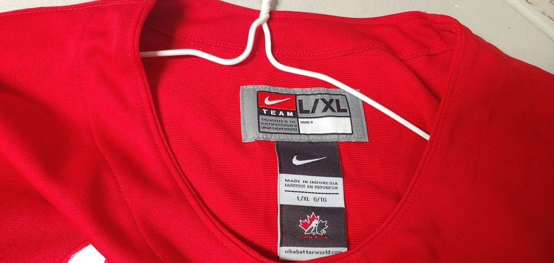 나이키 캐나다 아이스하키 유니폼 L 이미지