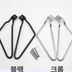 바이크 사이드 캐리어 세트 이미지