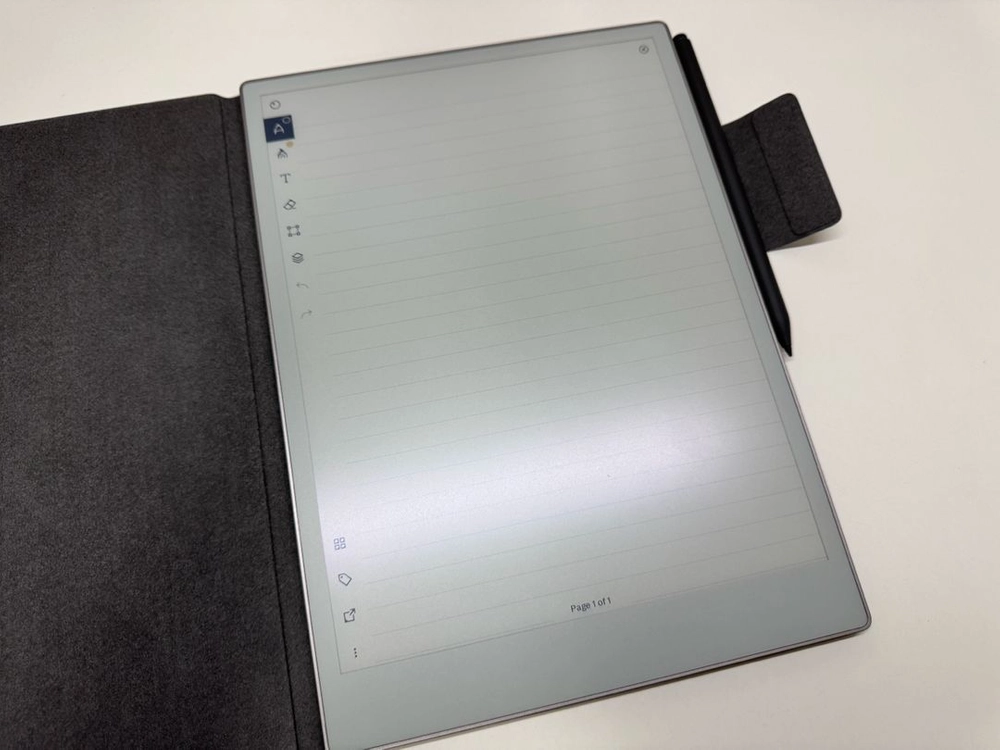 리마커블 페이퍼 프로 -> 몽블랑 디지털페이퍼로 교환 이미지