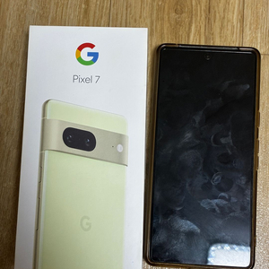 구글픽셀7 레몬그라스 128gb 풀박스 이미지