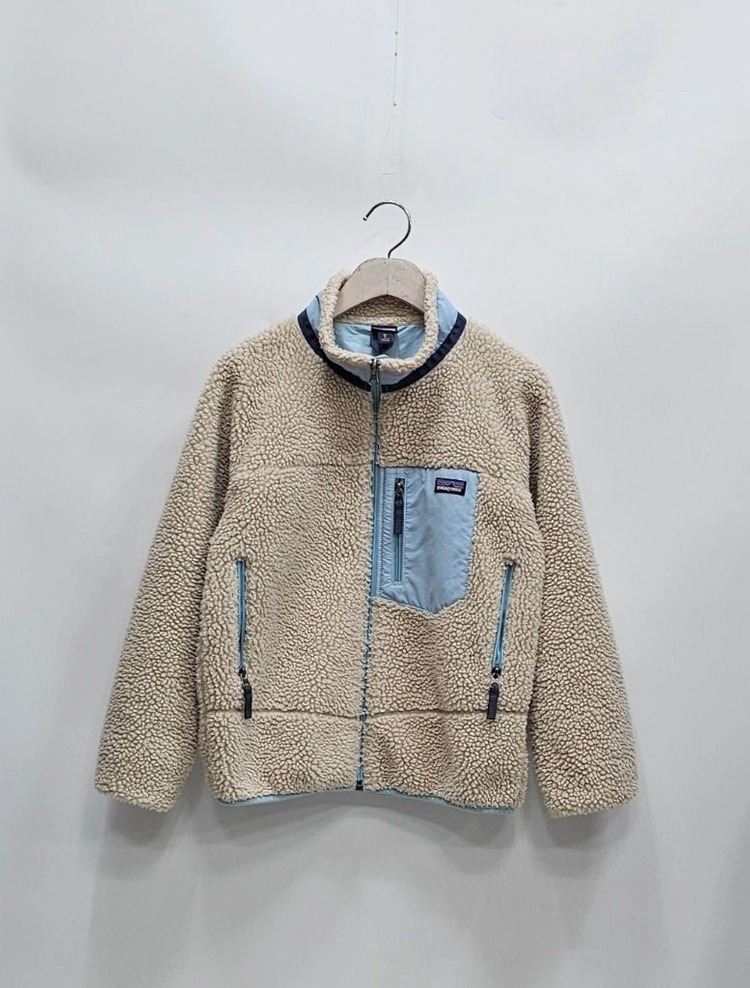 Patagonia 파타고니아 클래식 레트로x자켓 플리스 집업 / 아동 M 10y 아이보리 이미지