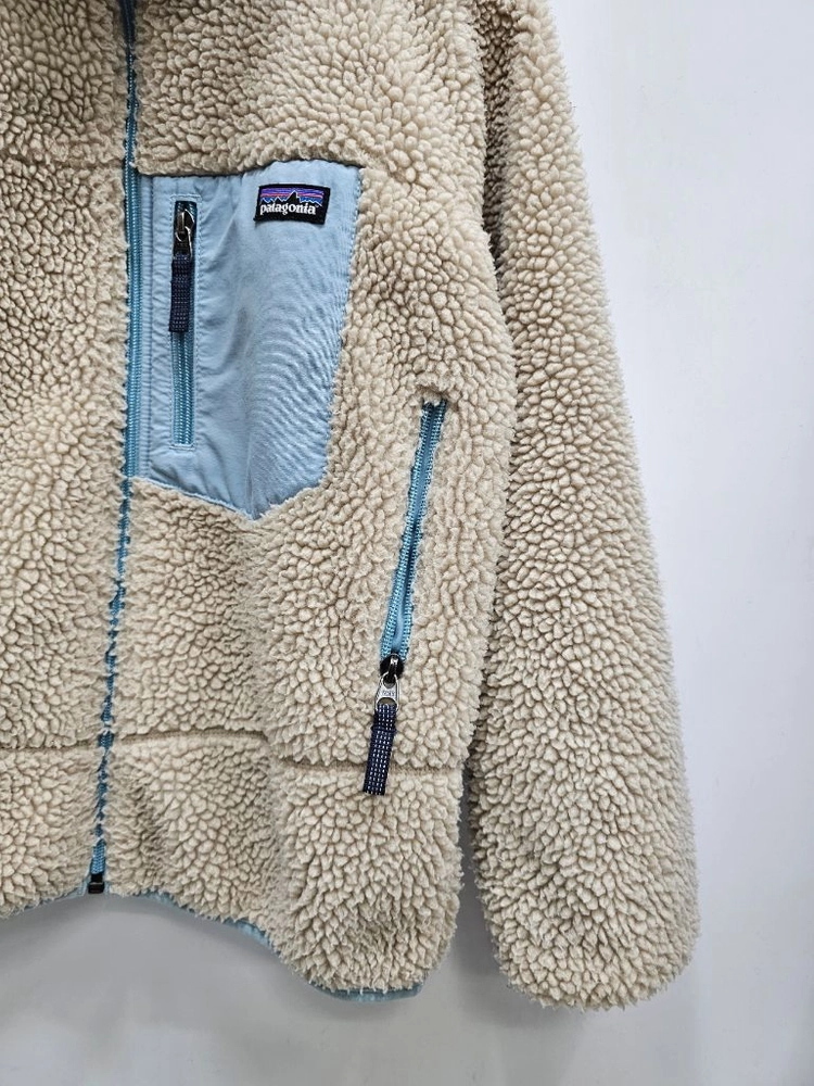 Patagonia 파타고니아 클래식 레트로x자켓 플리스 집업 / 아동 M 10y 아이보리 이미지