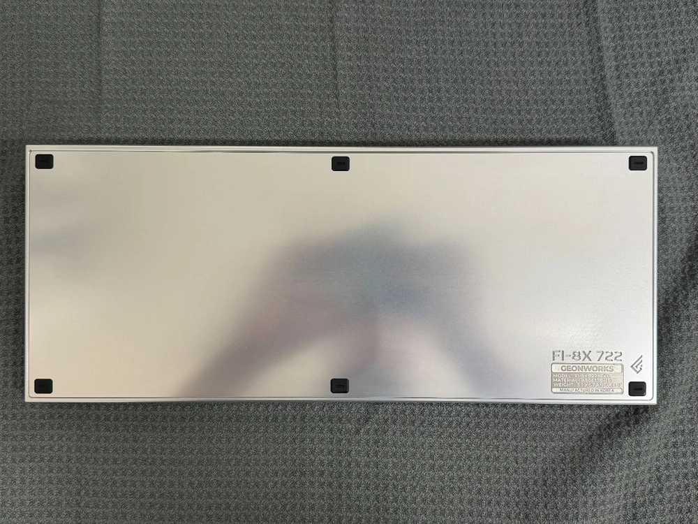F1-8X 722 V2 RAW 투명아노 상컬트722 커스텀키보드 이미지