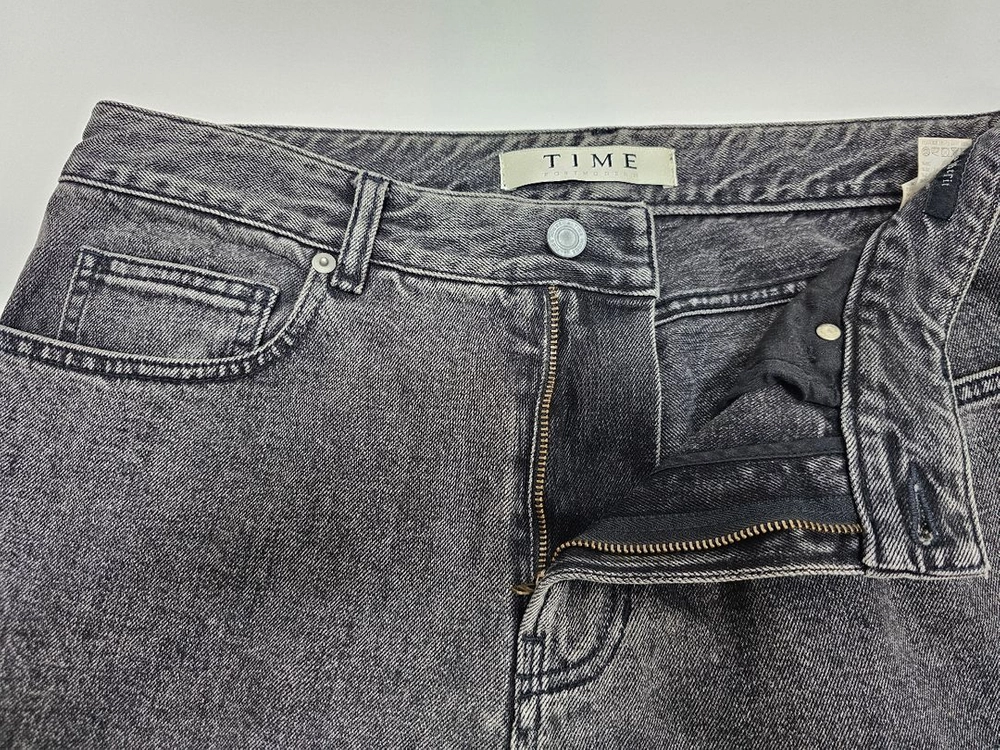 타임 옴므(TIME HOMME) 20FW 워싱 블랙 스트레이트 데님 팬츠 / 남 34 빈티지 블랙 이미지