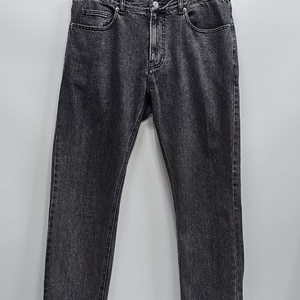 타임 옴므(TIME HOMME) 20FW 워싱 블랙 스트레이트 데님 팬츠 / 남 34 빈티지 블랙 이미지