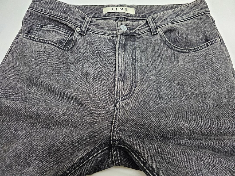 타임 옴므(TIME HOMME) 20FW 워싱 블랙 스트레이트 데님 팬츠 / 남 34 빈티지 블랙 이미지