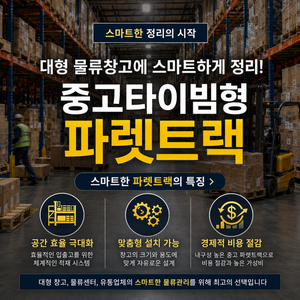 중고 파렛트랙, 팔레트랙, 빠레트랙, 파레트랙 철제선반 저렴하게 판매합니다. 이미지