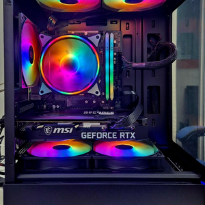 5600XT RTX3060TI 고성능 컴퓨터 PC 데스크탑 이미지