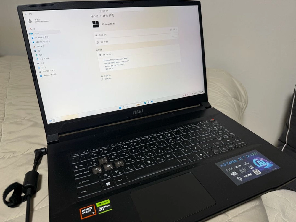 RTX4060 게이밍 노트북 이미지