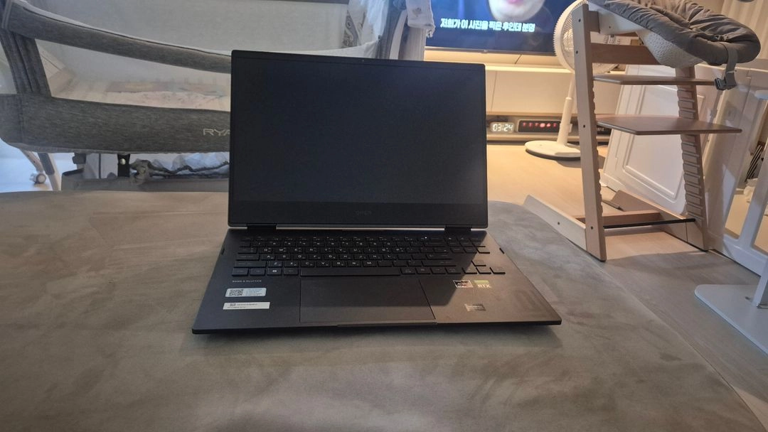상태좋은 HP 오멘 고사양 게이밍 노트북 16인치(3070ti.ddr5 16g) 이미지