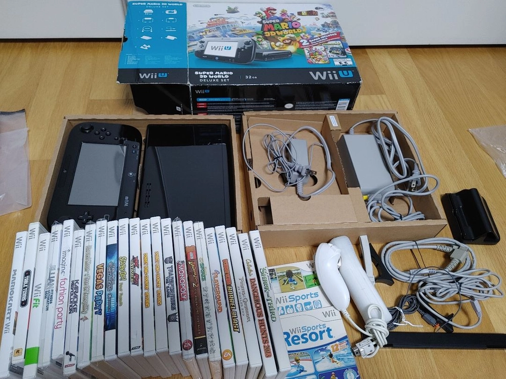 닌텐도 wiiu 32g 북미 모델 일괄 이미지