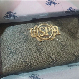 [새상품/풀박스] U.S. POLO ASSN. 폴로 햄튼 L 지퍼 장지갑 이미지