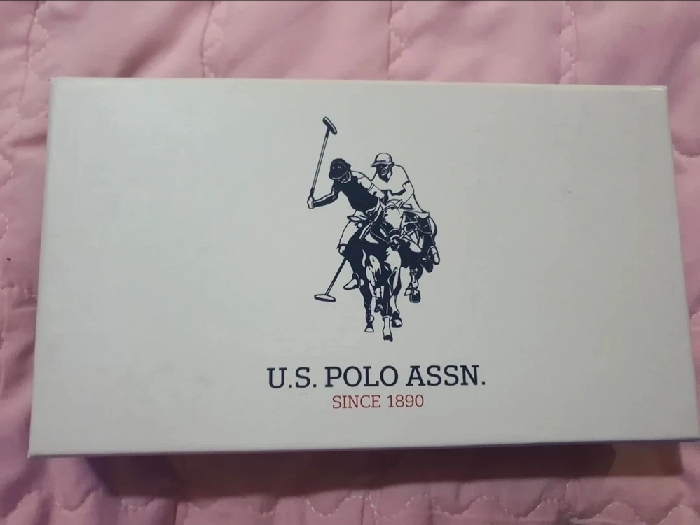 [새상품/풀박스] U.S. POLO ASSN. 폴로 햄튼 L 지퍼 장지갑 이미지