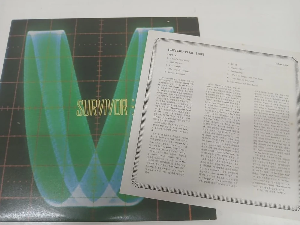 Survivor // The Best of , Vital Signs (2LP) 이미지