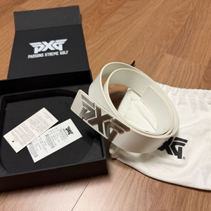 PXG 로고 벨트 화이트 L/XL 판매합니다. 이미지