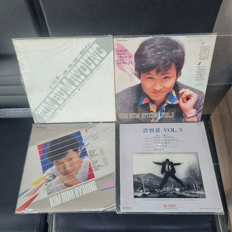 김범룡 1집 2집 3집 5집 LP. 이미지