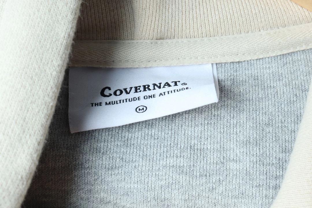(M-XL) 커버낫 후드티셔츠 빅로고 리버스 콜라쥬 이미지