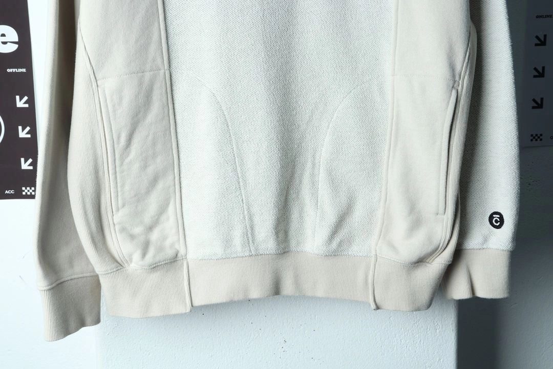 (M-XL) 커버낫 후드티셔츠 빅로고 리버스 콜라쥬 이미지