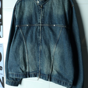 (L-XL) 라퍼지스토어 집업 바람막이 점퍼자켓 데님 이미지