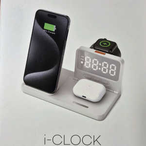 (미개봉) ALIO i-CLOCK 4in1 무선충전 거치대 이미지