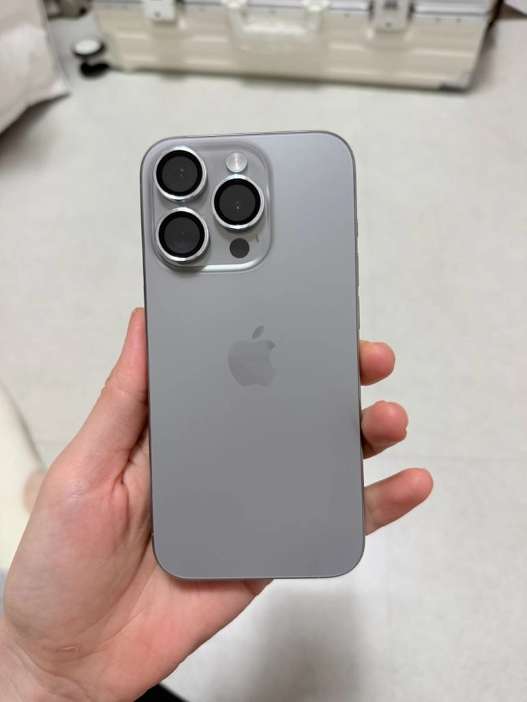 아이폰 15 pro 256g 내추럴티타늄 이미지