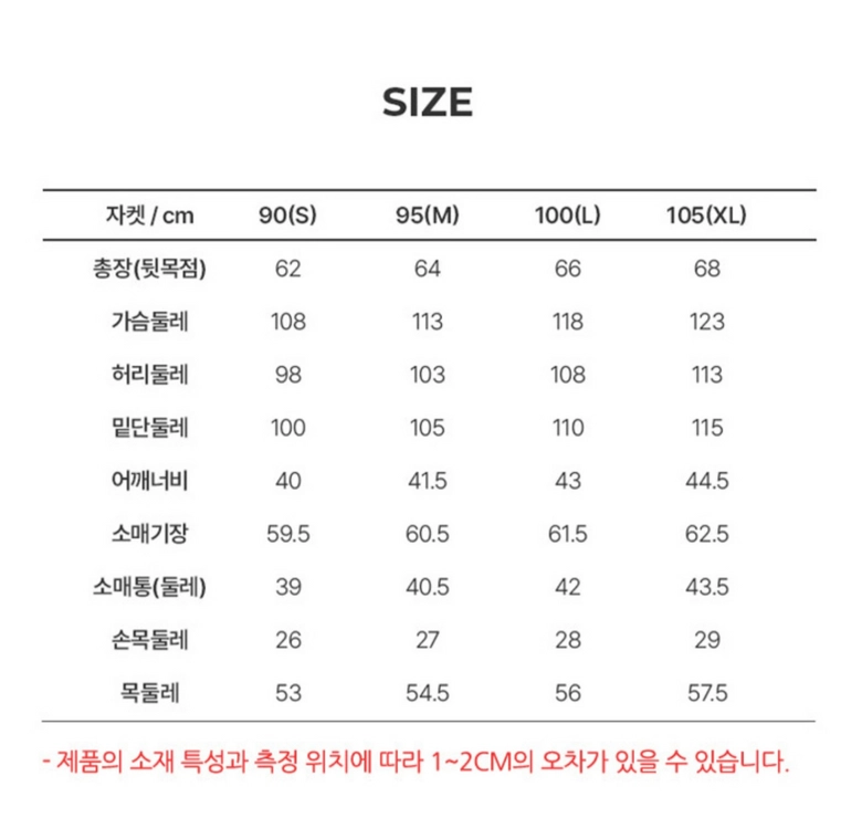 스케쳐스 여성 내추럴 웜 플리스 헝가리 화이트 다운 자켓(블랙) 105사이즈 판매 이미지