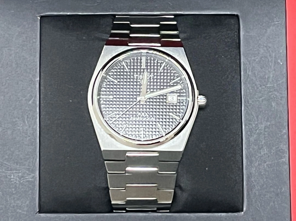 티쏘 PRX40mm 검판 풀박스+정품 러버밴드 이미지