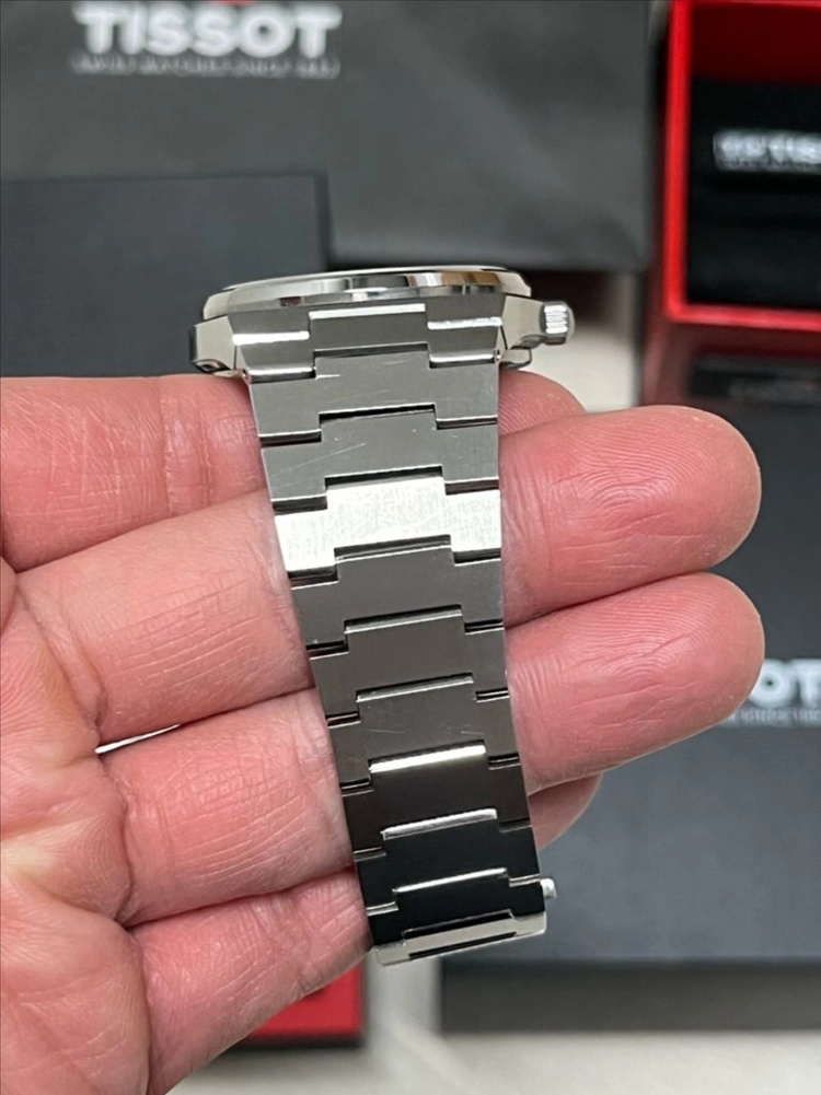 티쏘 PRX40mm 검판 풀박스+정품 러버밴드 이미지