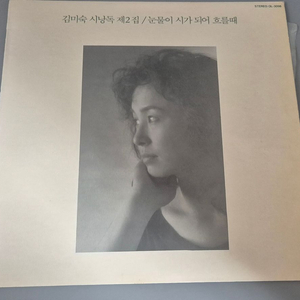김미숙 시 낭송 LP판 이미지