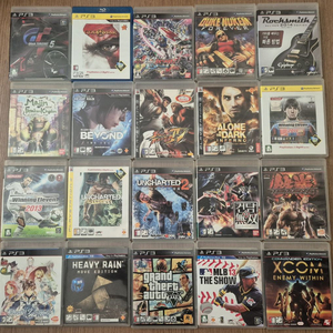 플스3(PS3) 타이틀 20종 일괄 판매합니다. 이미지