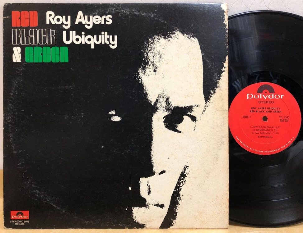 LP ; roy ayers ubiquity - red black & green 로이 에이어스 재즈-펑크 엘피 이미지