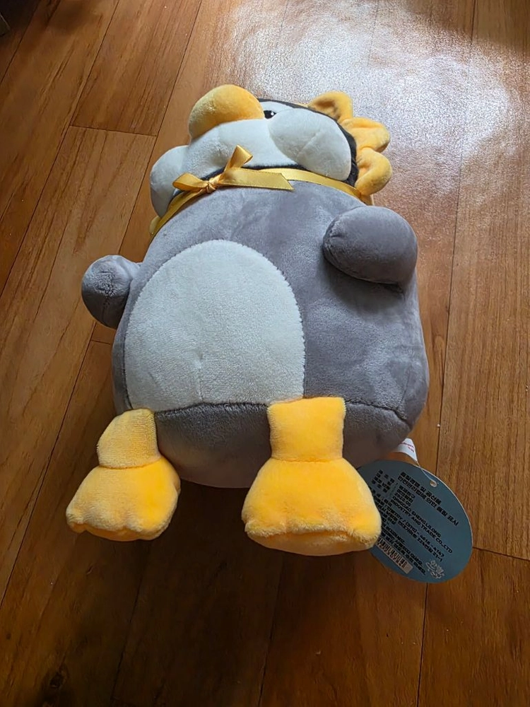 노란 리본 해바라기 펭귄 인형 이미지