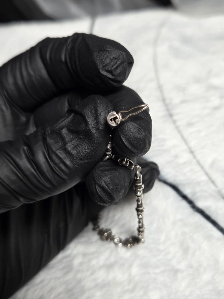 크롬하츠 e ch 타이니 플러스 pls 12링크 팔찌 CHROME HEARTS 이미지