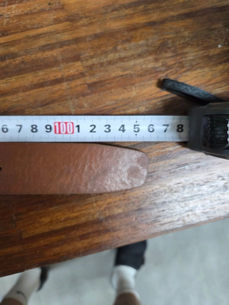 세르지오 발렌테 빈티지 80s 소가죽 메탈버클 벨트 105.5cm 이미지