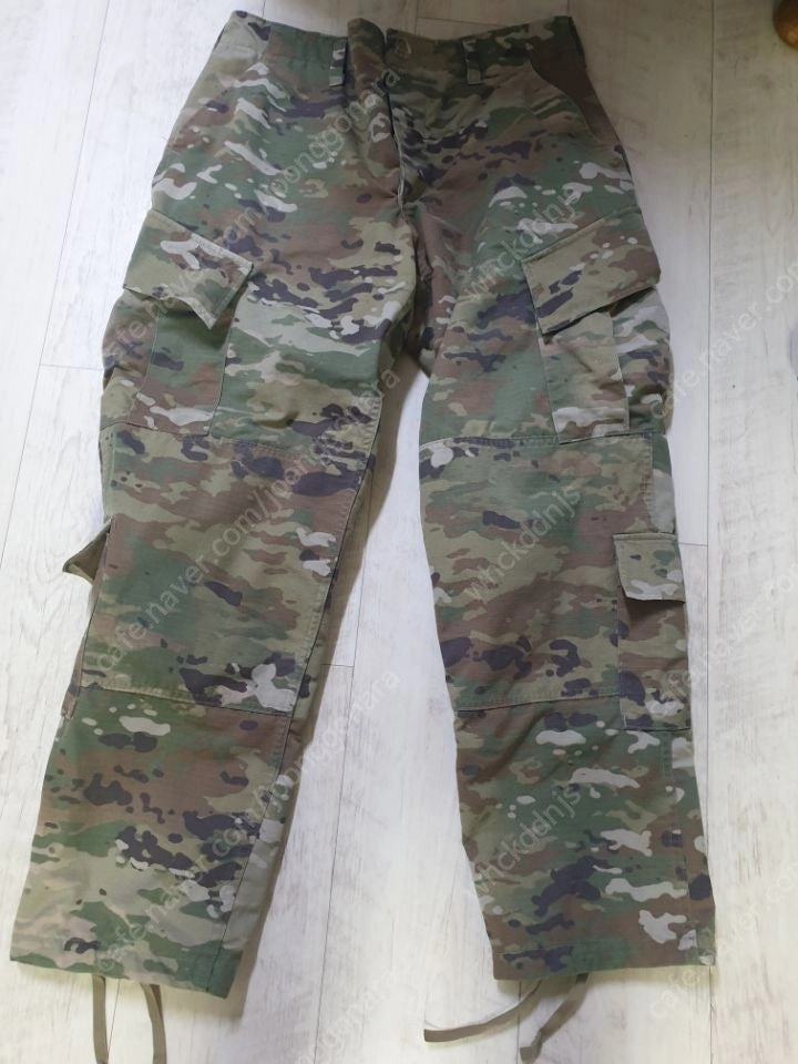 미군 멀티캠 전투복 /해병대 허리색/랜턴걸이 이미지