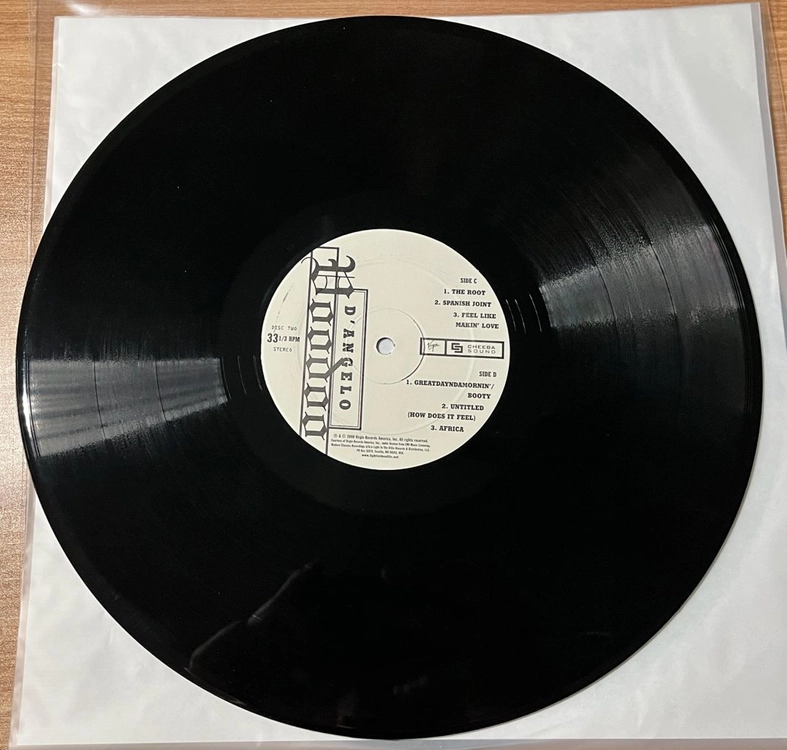 디안젤로 DAngelo 부두 Voodoo LP Vinyl 이미지