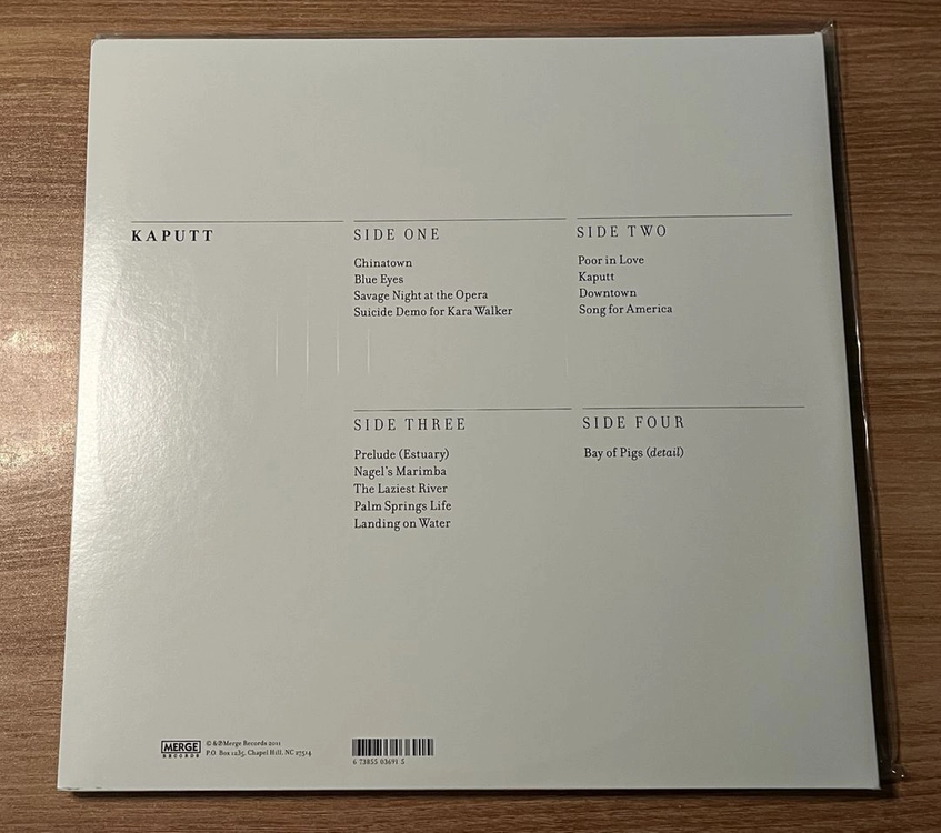 디스트로이어 Destroyer Kaputt LP Vinyl 이미지