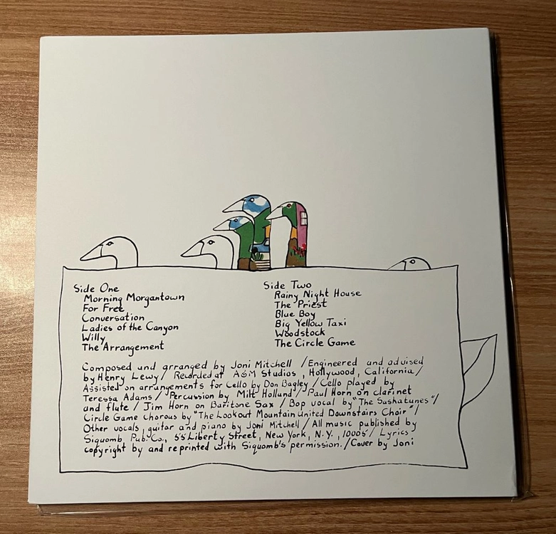 조니 미첼 Joni Mitchell Ladies of the Canyon LP Vinyl 이미지