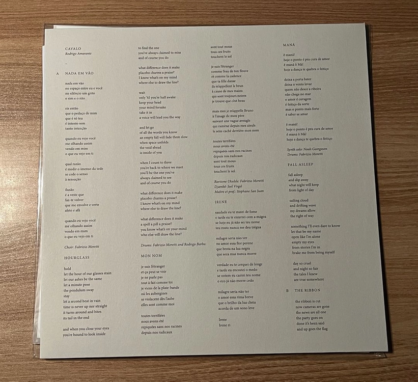 Rodrigo Amarante Cavalo LP Vinyl 이미지