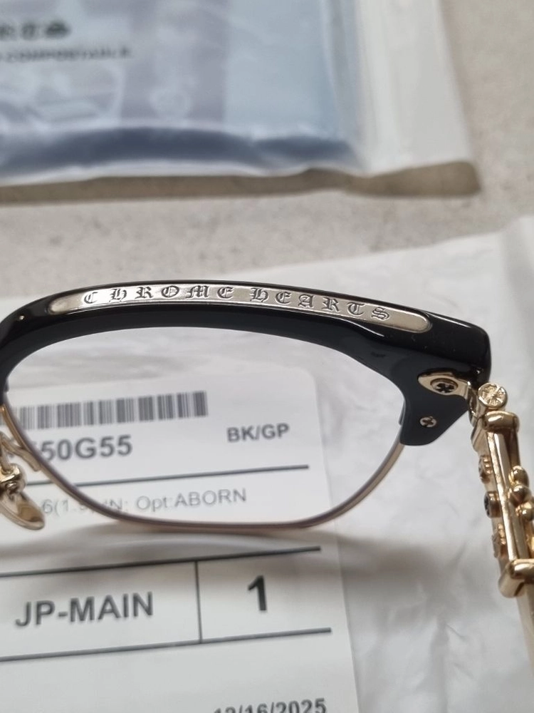 Chrome Hearts BONENNOISSEUR I 크롬하츠 보넨노이슈어1 BK/GP 이미지