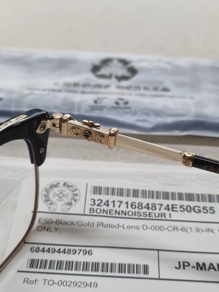 Chrome Hearts BONENNOISSEUR I 크롬하츠 보넨노이슈어1 BK/GP 이미지