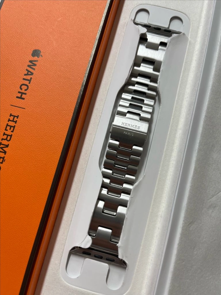 애플워치 에르메스 사티네 46mm M사이즈 SSS급 이미지