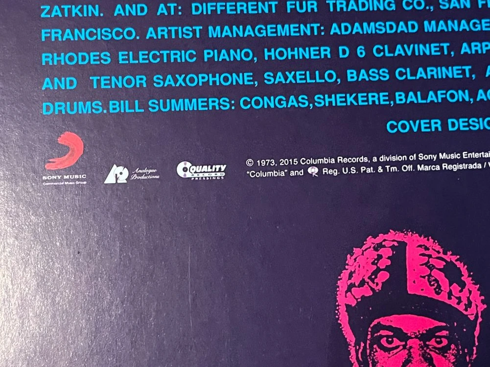 허비 핸콕 행콕 Herbie Hancock Head Hunters LP Vinyl 이미지